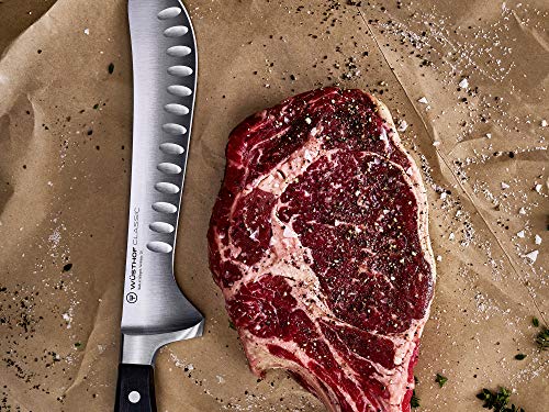 Classic 8" Hollow Edge Artisan Butcher Knife (Butcher Knife)