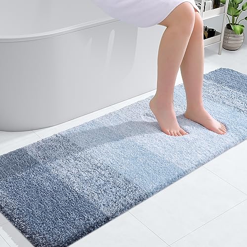Bathroom Runner Rug 59x20 (59" X 20" / Blue)