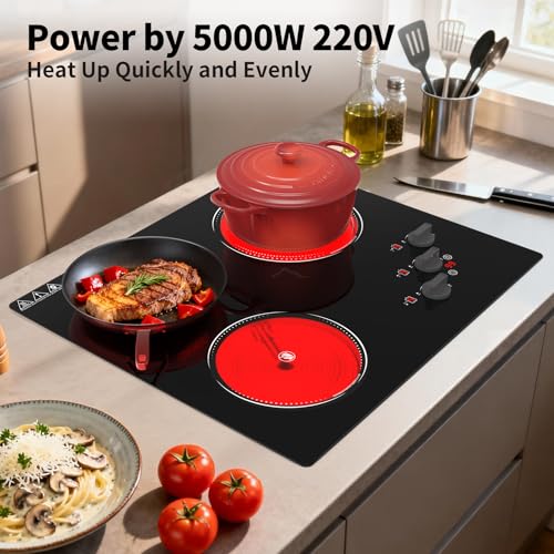 Electric Cooktop (3 Burner Electric cooktop)