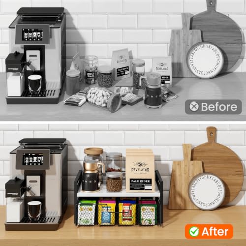 Tea Bag Organizer (White)