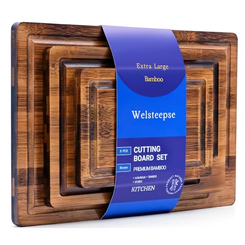 Bamboo Cutting Boards (15"L x 10"W)