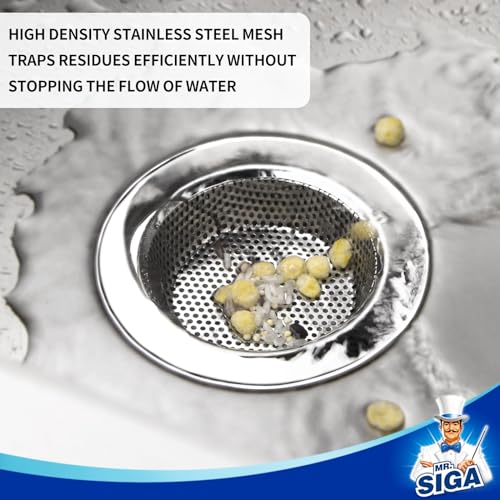Kitchen Sink Strainer (Silver)