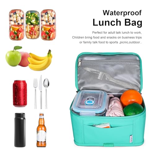NOL Small Lunch Bag Mini Lunch Box Insulated Lunch Bag for Men