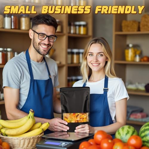 150 Pack Treat Bags (Black / 150 Pack 4.7x7.9in (12x20cm))