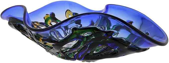 Glass Of Venice Murano Glass Oceanos Centerpiece Bowl