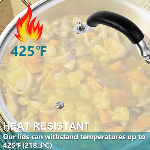 10.25 Inch Tempered Glass Lid for Lodge Skillets (10.25" Lid)