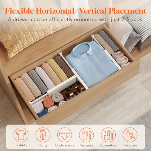 4" High Upgrade Drawer Divider (Beige)