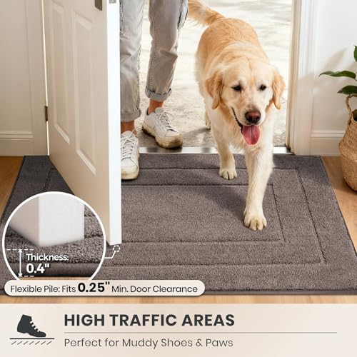 Hallway Runner Rug (Grayish Brown / 2' x 4'11" (Runner))