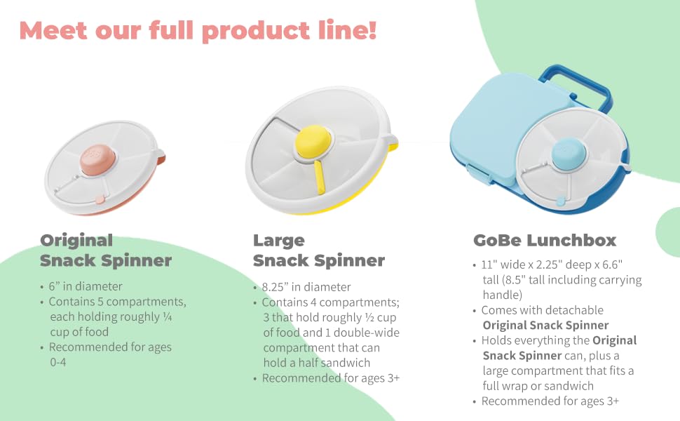 Kids Small Snack Spinner Flip Bundle with Hand Strap and Sticker Sheet (Coral Pink / Small - Flip)