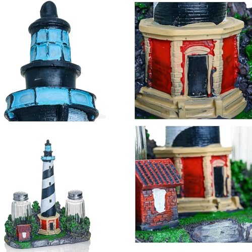 Coastal Lighthouse Salt and Pepper Shaker Set (Lighthouse)