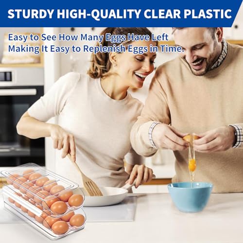 Egg Holder for Fridge (3 Count)