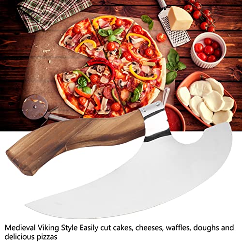 Handmade Viking Steel Pizza Axe