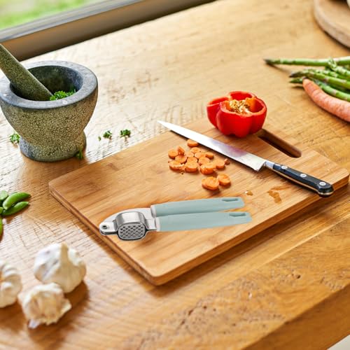 2pcs Garlic Press (Silver)