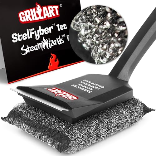 Grill Brush Bristle Free (SteamWizards grill brush)