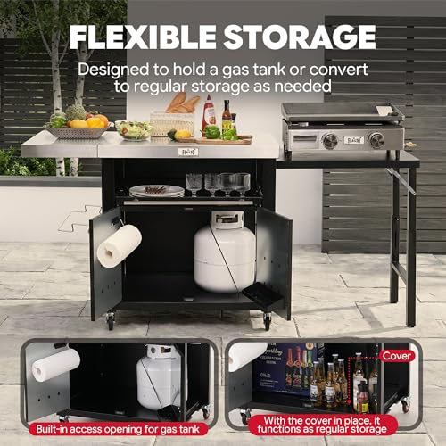 Outdoor Kitchen Island with Cabinet (Large)