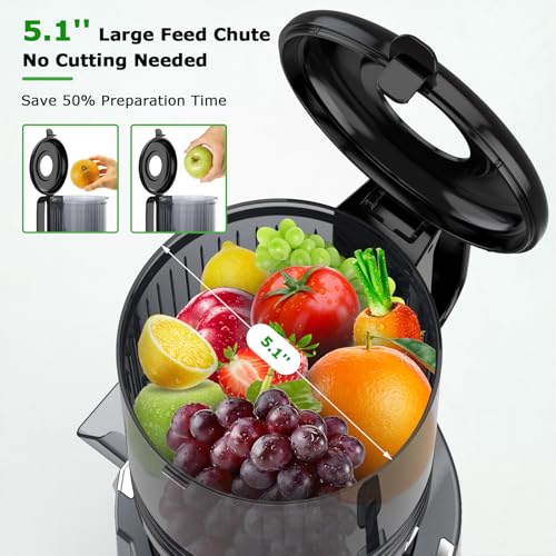 Cold Press Juicer Machines for Whole Fruits & Vegetables