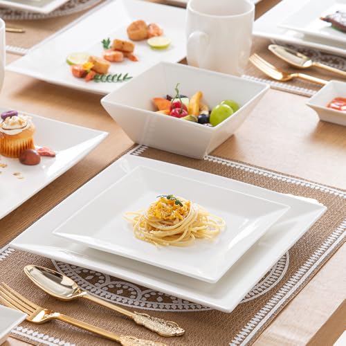 14 inch White Porcelain Serving Platters for Party (14inches)