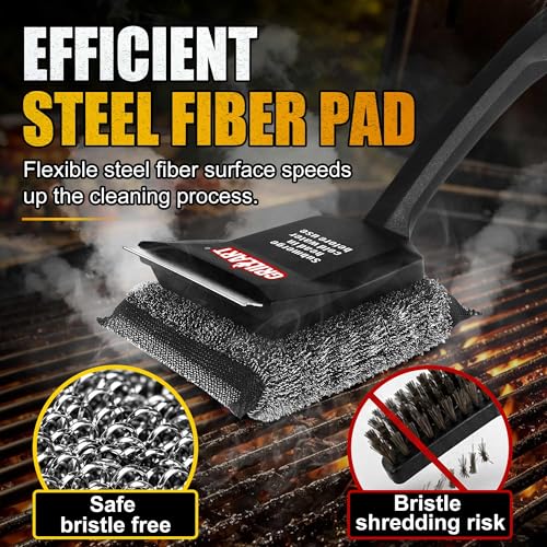 Grill Brush Bristle Free (SteamWizards grill brush)