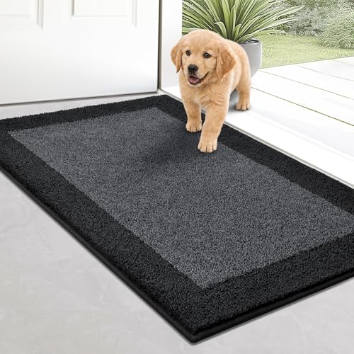 Door Rug 20" x 32" (Charcoal / 20" x 32")
