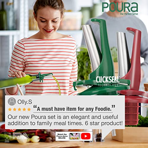 Airtight Oil and Vinegar Dispenser Spouts