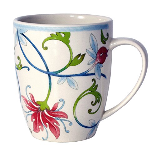 24 Piece Porcelain Dinnerware Set for 6 (24 / Botanical)