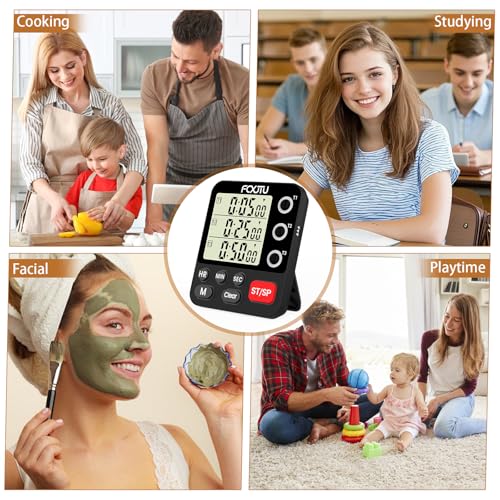 Digital Dual Kitchen Timer (YS318 Black)