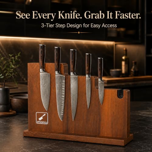 Magnetic Knife Block (Magnetic / 13.22*3.97*10.54 Inch)