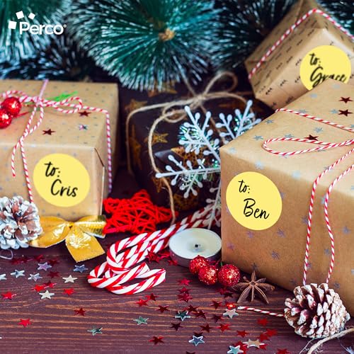 Metallic Gold Round Circle Dot Sticker 3 (Metallic Gold / 3 Inch)