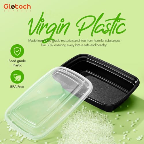 Glotoch Meal Prep Containers with Lids