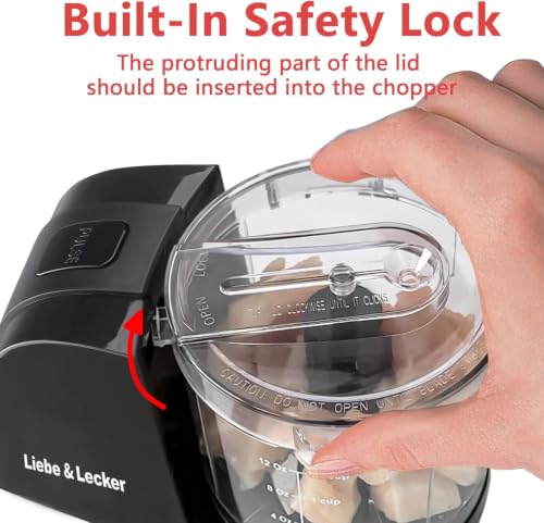 Mini Food Processor 1.5 Cup Electric Food Chopper