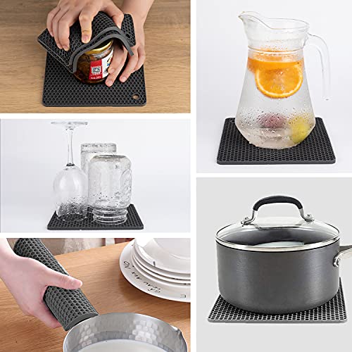 Silicone Trivets for Hot Pots and Pans (4 Count)