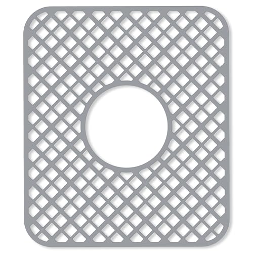 2 Pack Silicone Sink Mat Protector for Kitchen Sink