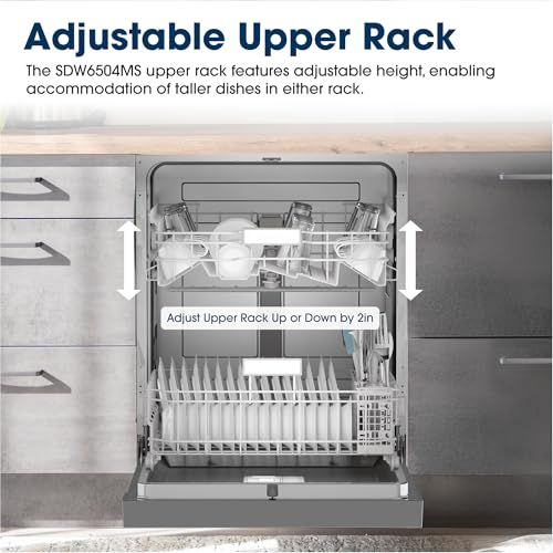 SDW6504MS Stainless Steel Dishwasher