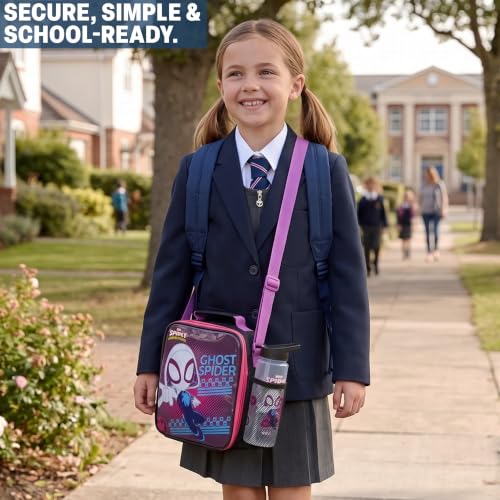 Ghost Spider Girls Lunch Box 3Pc Set (Multi Ghost Spider)