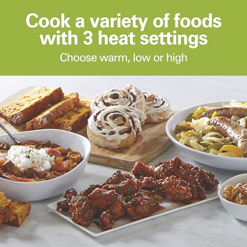 Set & Forget 4 Quart Programmable Slow Cooker (4 Quarts)