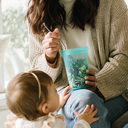 Reusable Food Storage Bags (Frost / Medium Cup)
