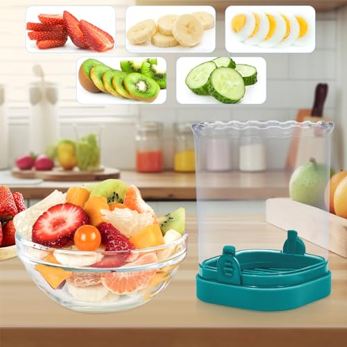 Fruit Slicer Cup (Dark Blue)