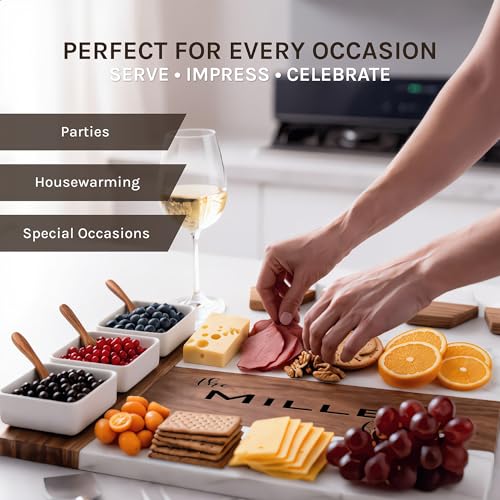 Personalized Charcuterie Board Set
