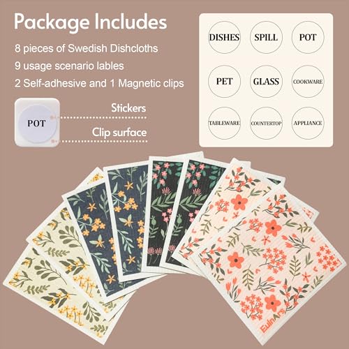 Reusable Paper Towels (Flowers and Plants)