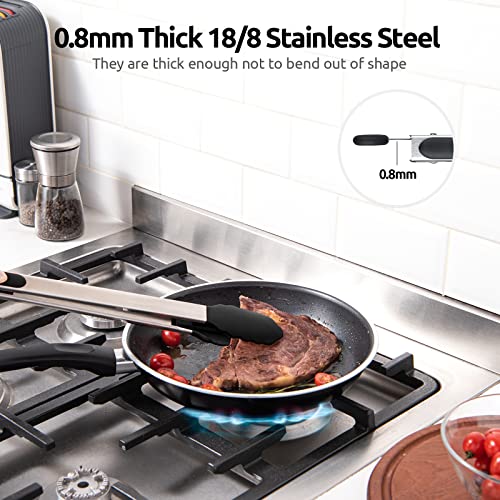 Heat Resistant Silicone Kitchen Tong