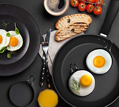 Stainless Steel Egg Cooking Rings & Pancake Mold