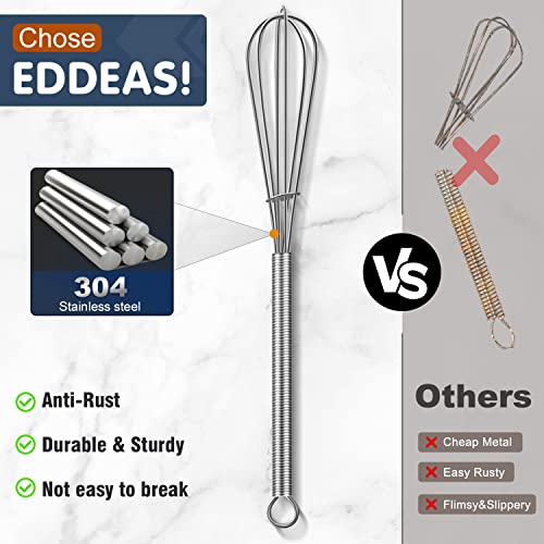 Mini whisks Small Whisk 304 Stainless steel for Whisking 5" (2 Count)