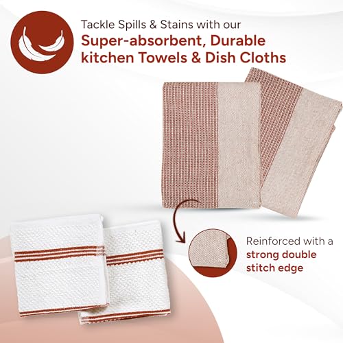 Potholders for Kitchens (10: Oven Mitts - Canyon Rose / Oven Mitt Set - 8 Pack)