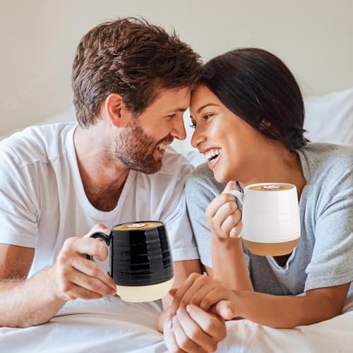 20 oz Coffee Mugs (White & Black)