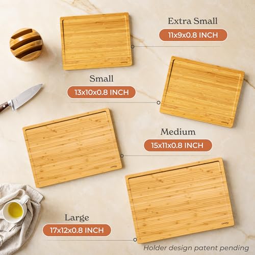 Wood Cutting Board (Natural / 5-Piece)