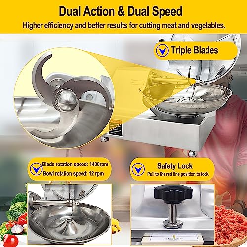 110V Commercial Food Processor