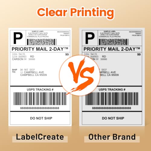 4"x6" Thermal Printer Label