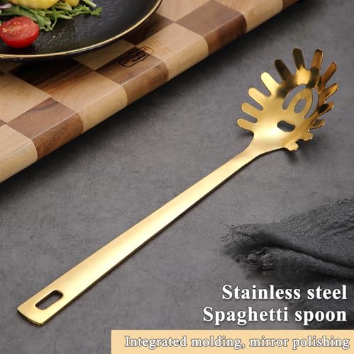 Gold Spaghetti Spoon