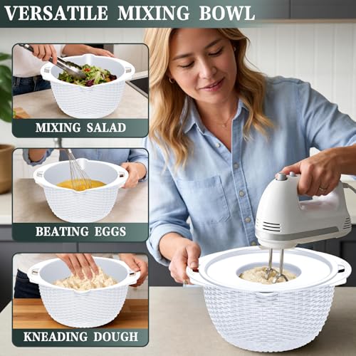 4 1 Colander with Bowl Set