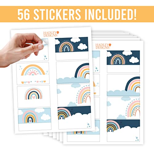 Self Adhesive Name Tags Sticker (Boho Classic)